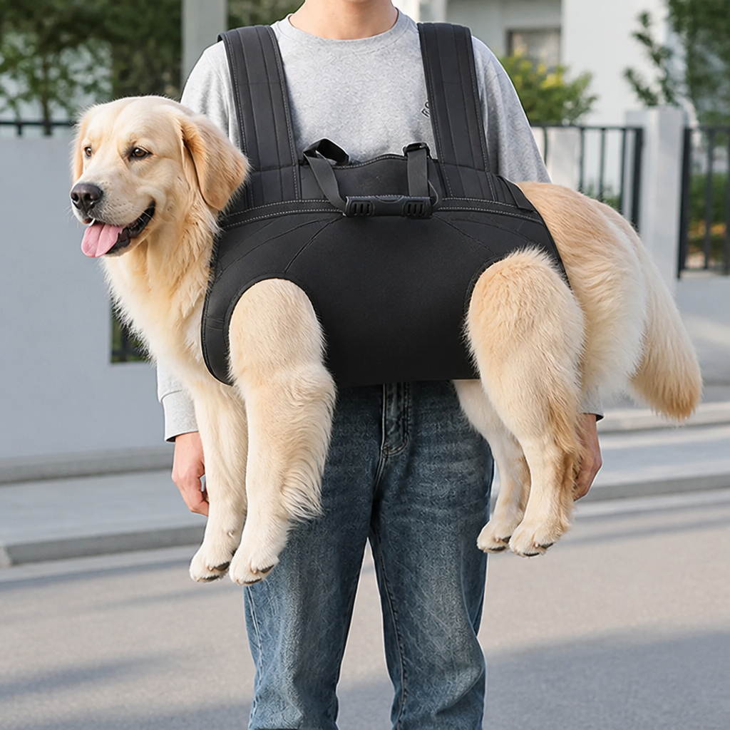 DogBedHouse Breathable Full-Body Support Sling Carrier (For Large Dogs)