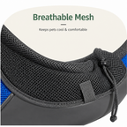 DogBedHouse Breathable Mesh & Adjustable Cross-Body Travel Carrier