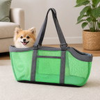 DogBedHouse Breathable Mesh & Adjustable Strap Travel Carrier