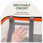 DogBedHouse Breathable Mesh & Adjustable Strap Travel Carrier
