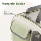DogBedHouse Breathable Mesh & Bubble Window Travel Carrier