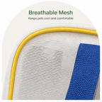 DogBedHouse Breathable Mesh & Cushioned Pet Carrier Backpack