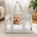 DogBedHouse Breathable Mesh & Cushioned Pet Carrier Backpack