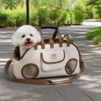 DogBedHouse Breathable Mesh & Dual-Carry Dog Carrier (Wipe-Clean)