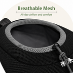 DogBedHouse Breathable Mesh & Ergonomic Padded Dog Carrier Backpack (Removable Base)