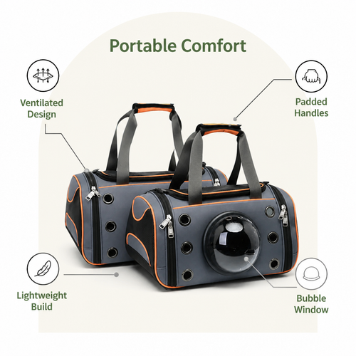 DogBedHouse Breathable Mesh & Hands-Free Dog Carrier