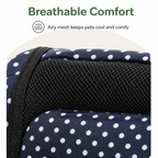 DogBedHouse Breathable Mesh & Insulated Pet Carrier (Foldable)