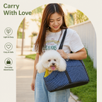 DogBedHouse Breathable Mesh & Insulated Pet Carrier (Foldable)