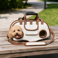 DogBedHouse Breathable Mesh & Internal Safety Leash Sling Backpack