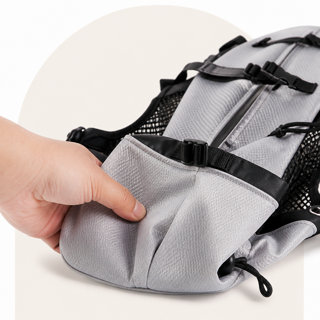 DogBedHouse Breathable Mesh & Lightweight Dog Backpack Carrier