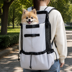 DogBedHouse Breathable Mesh & Lightweight Dog Backpack Carrier