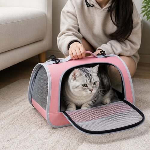 DogBedHouse Breathable Mesh & Lightweight Pet Carrier