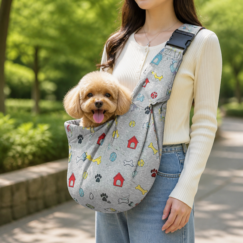 DogBedHouse Breathable Mesh & Lightweight Travel-Friendly Pet Carrier (Up To 16.5 Lb)