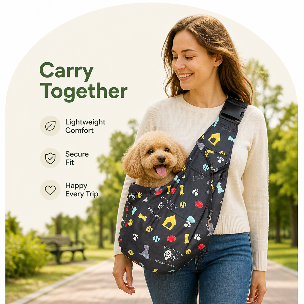 DogBedHouse Breathable Mesh & Lightweight Travel-Friendly Pet Carrier (Up To 16.5 Lb)