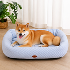 DogBedHouse Breathable Mesh & No-Power Cooling Dog Bed (Removable Cover)