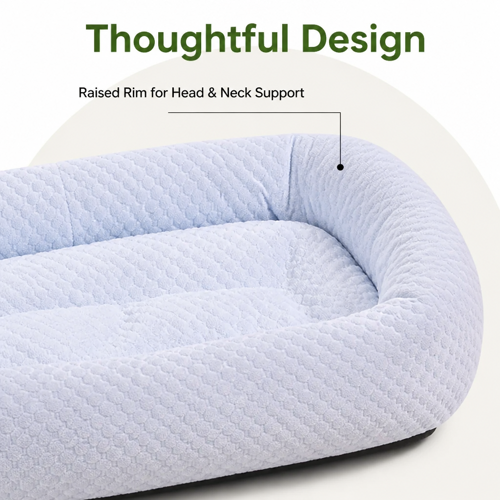 DogBedHouse Breathable Mesh & No-Power Cooling Dog Bed (Removable Cover)