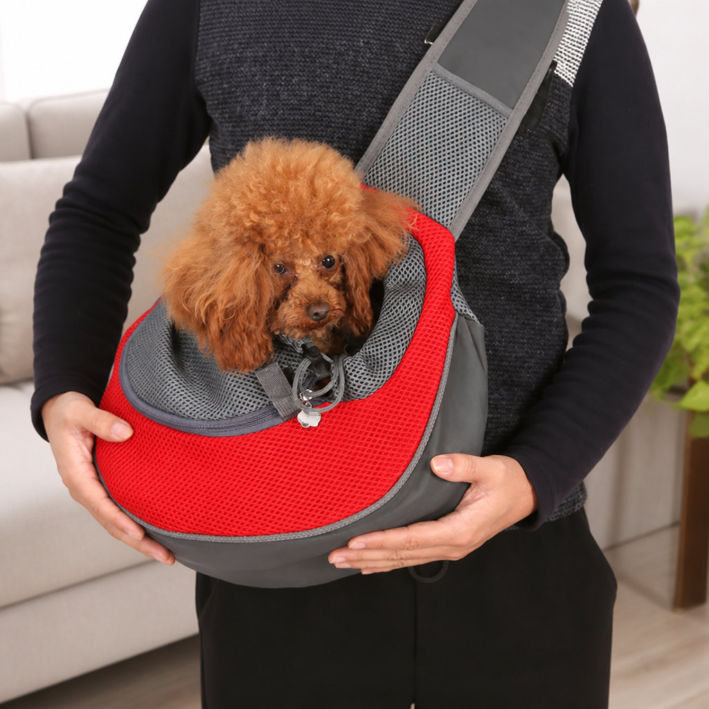 DogBedHouse Breathable Mesh & Padded Straps Pet Carrier Backpack (Removable Fleece)