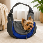 DogBedHouse Breathable Mesh & Padded Straps Pet Carrier Backpack (Removable Fleece)