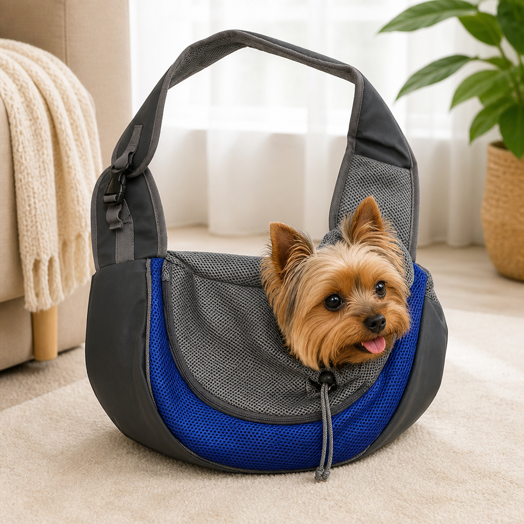 DogBedHouse Breathable Mesh & Padded Straps Pet Carrier Backpack (Removable Fleece)