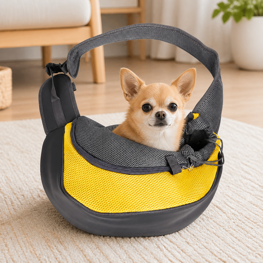 DogBedHouse Breathable Mesh & Padded Straps Pet Carrier Backpack (Removable Fleece)