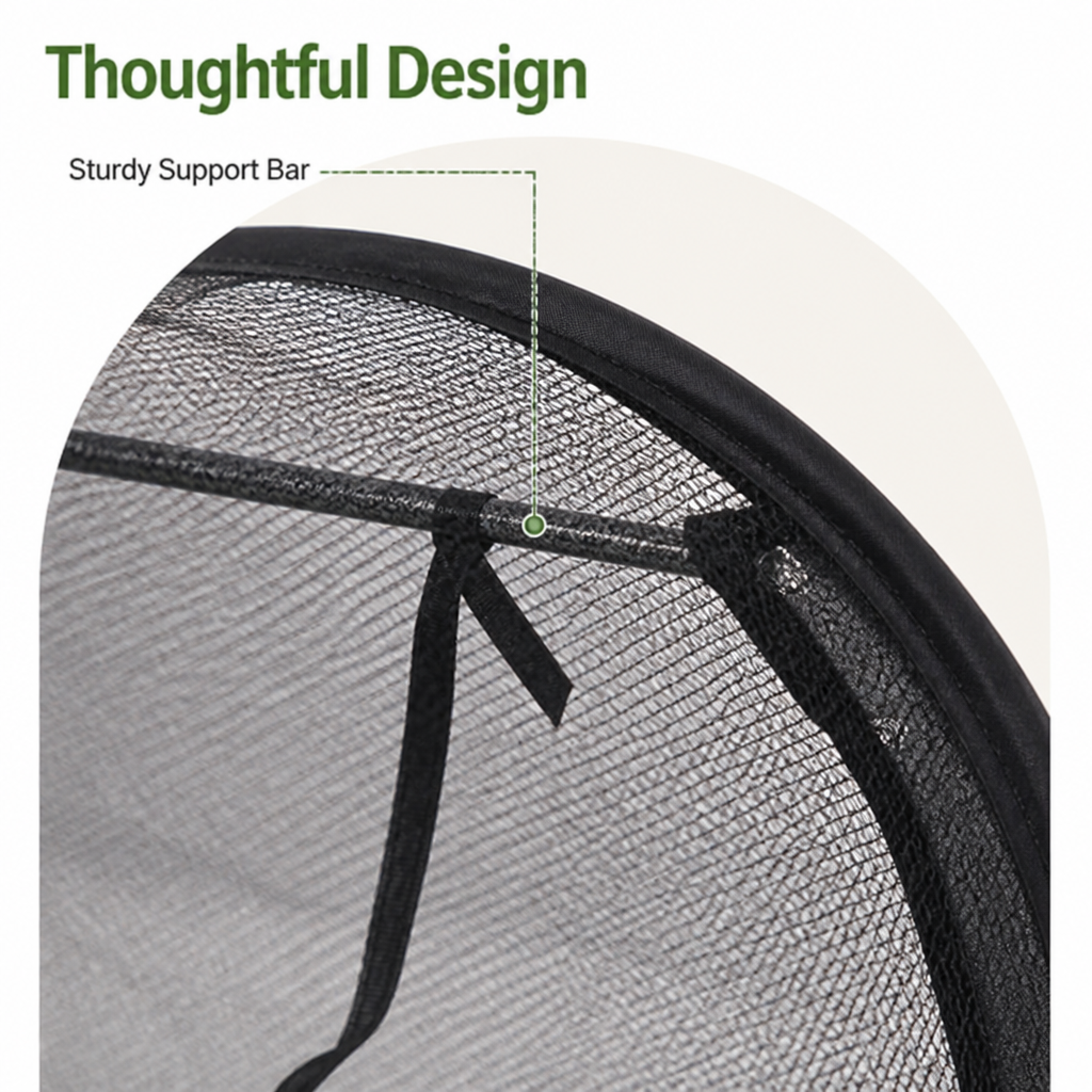 DogBedHouse Breathable Mesh Pop-Up Pet Tent
