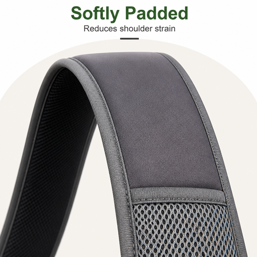 DogBedHouse Breathable Mesh & Sponge-Padded Sling Carrier
