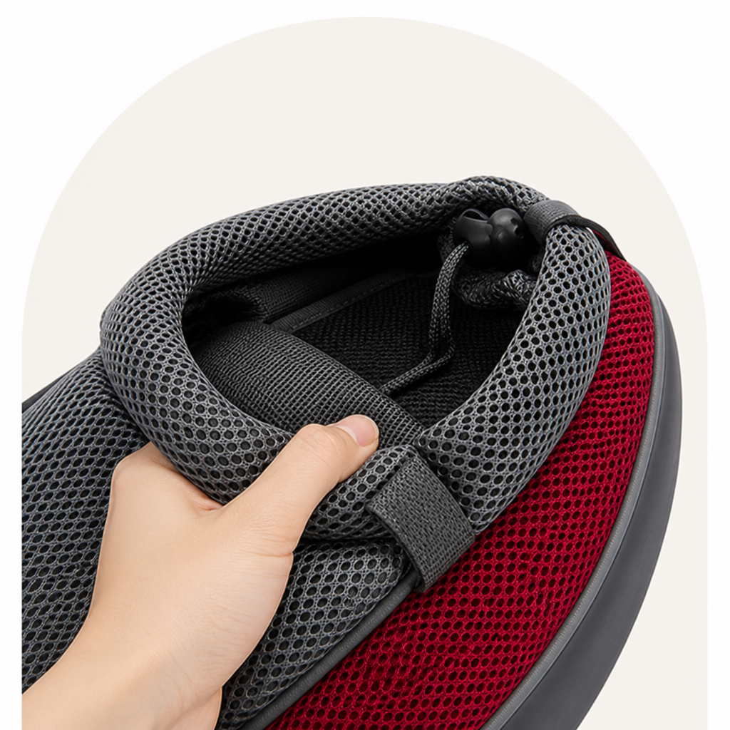 DogBedHouse Breathable Mesh & Sponge-Padded Sling Carrier