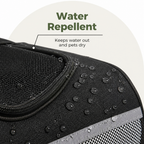 DogBedHouse Breathable Mesh & Water-Resistant Pet Backpack