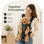 DogBedHouse Breathable Oxford & Adjustable Straps Carrier Backpack