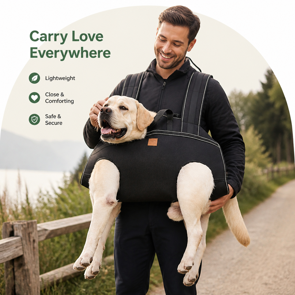DogBedHouse Breathable Oxford Cloth & Padded Straps Dog Carrier Backpack