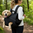 DogBedHouse Breathable Oxford Cloth & Padded Straps Dog Carrier Backpack