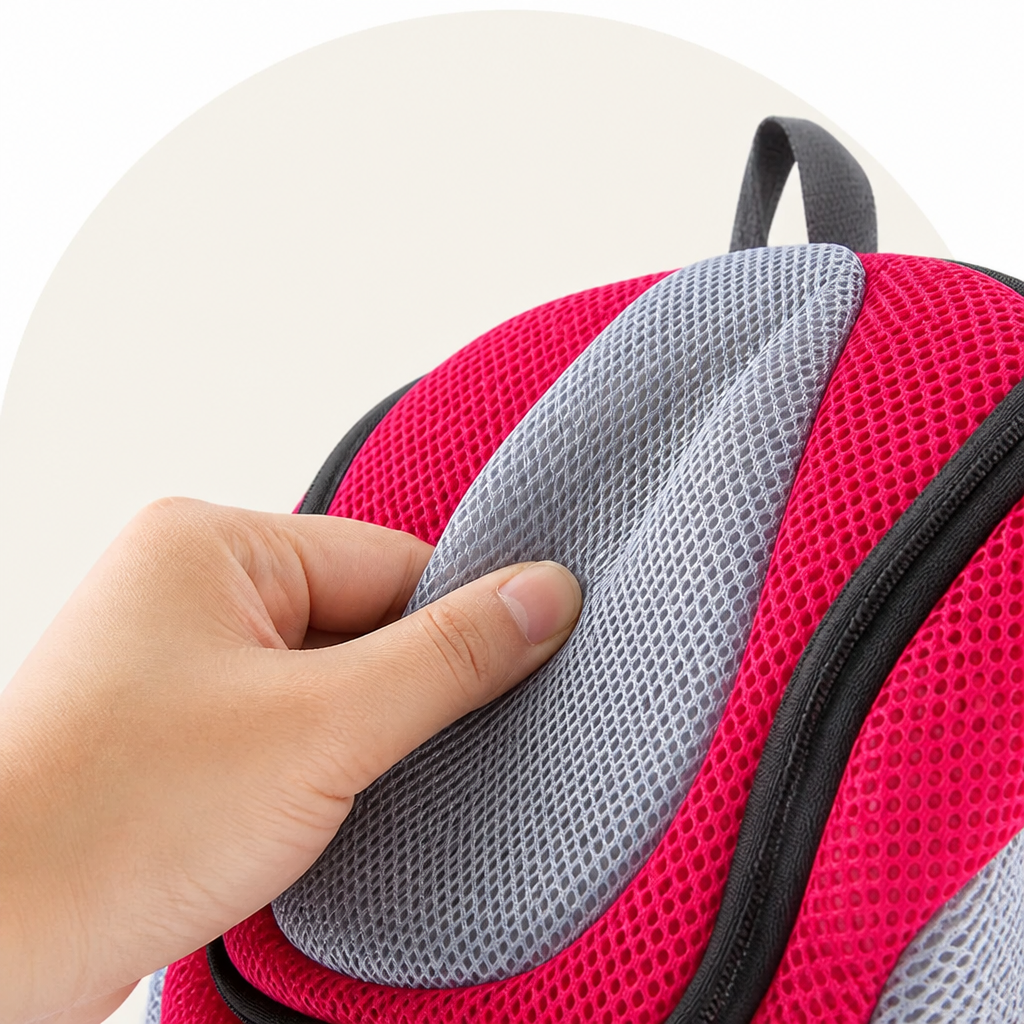 DogBedHouse Breathable Padded Hands-Free Backpack Carrier