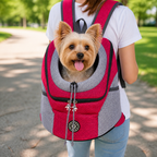 DogBedHouse Breathable Padded Hands-Free Backpack Carrier