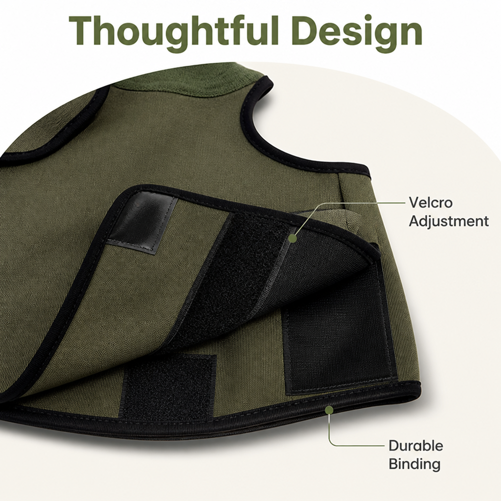 DogBedHouse Calming Pressure & Adjustable Anxiety Vest