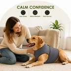 DogBedHouse Calming Snug Wrap Dog Jacket (Adjustable Velcro)