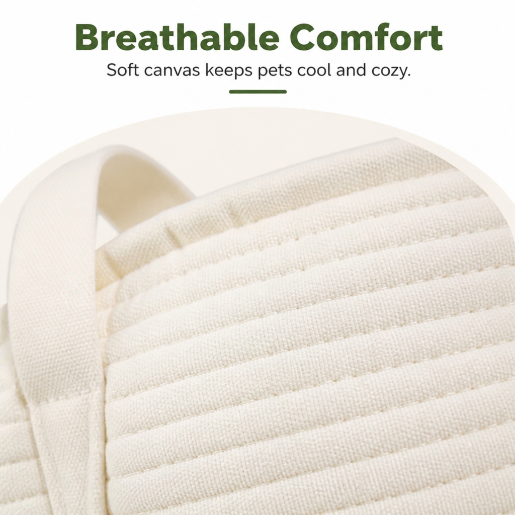 DogBedHouse Canvas Breathable Crossbody Sling Carrier