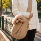 DogBedHouse Canvas Breathable Crossbody Sling Carrier