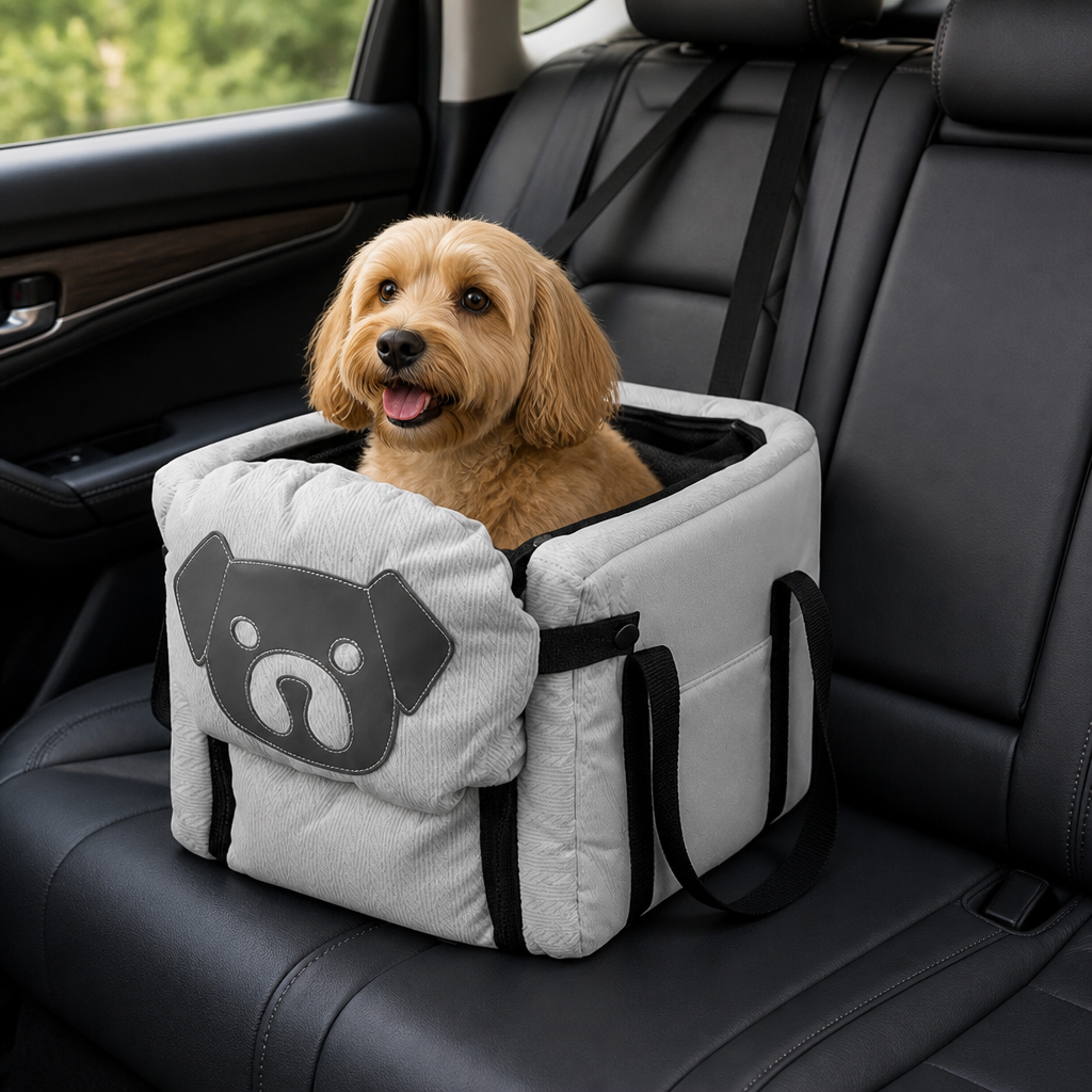 DogBedHouse Chemical-Free & Foldable Hammock Car Seat Cover