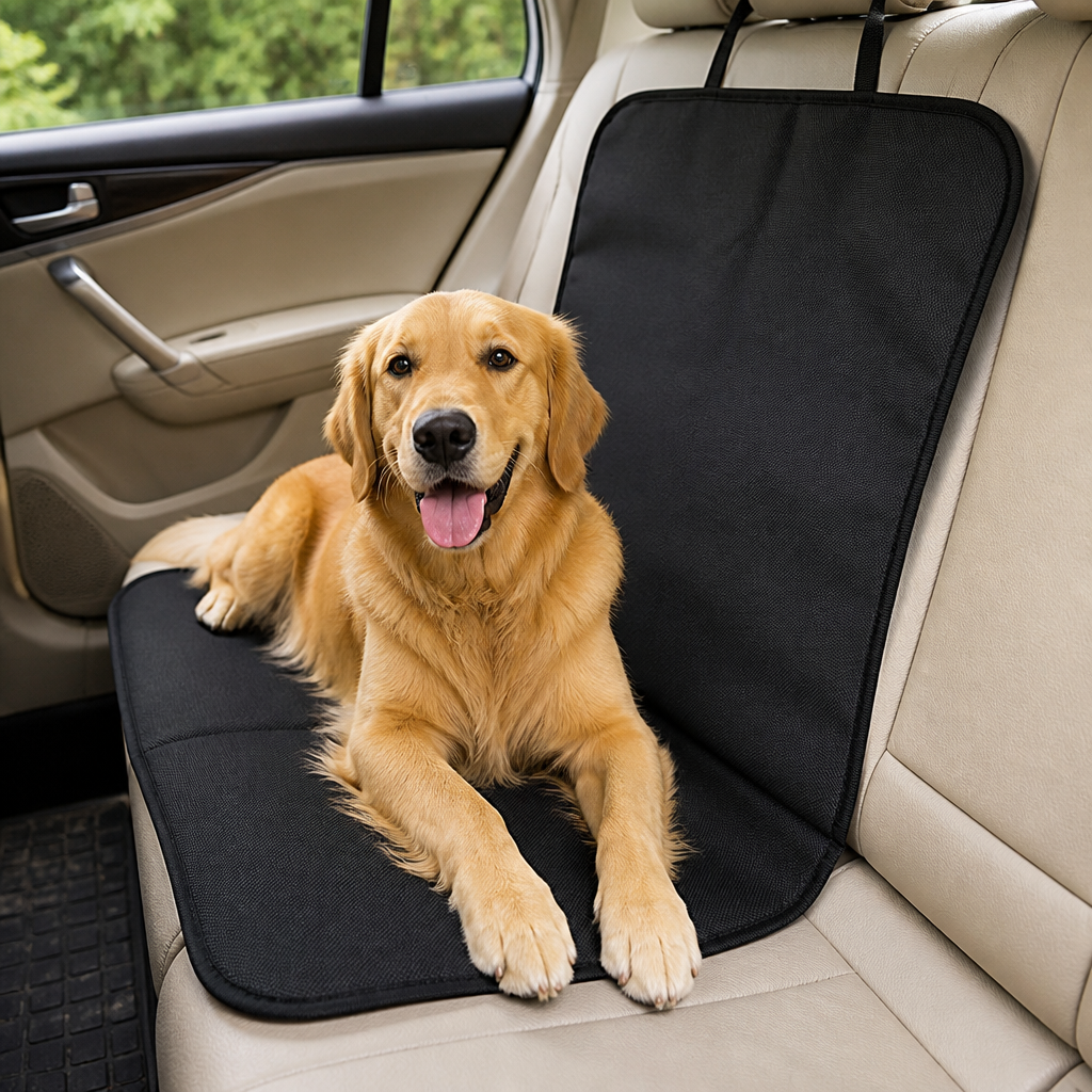 DogBedHouse Chemical-Free & Foldable Hammock Car Seat Cover