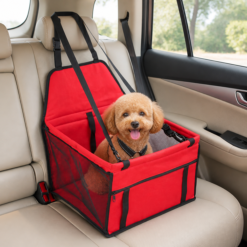 DogBedHouse Chemical-Free Foldable Hammock Car Seat Cover