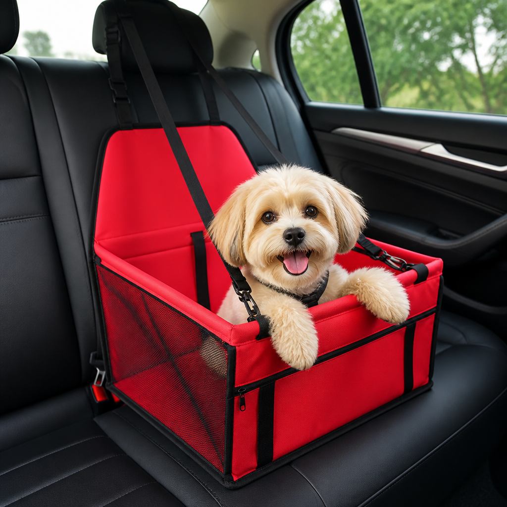 DogBedHouse Chemical-Free & Foldable Hammock Car Seat Cover