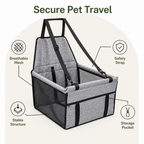 DogBedHouse Chemical-Free Foldable Hammock Car Seat Cover