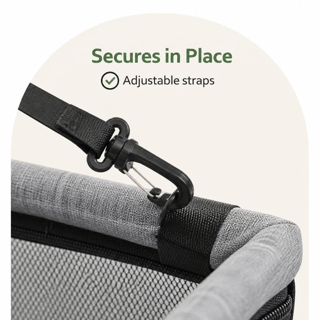 DogBedHouse Chemical-Free & Foldable Hammock Car Seat Cover