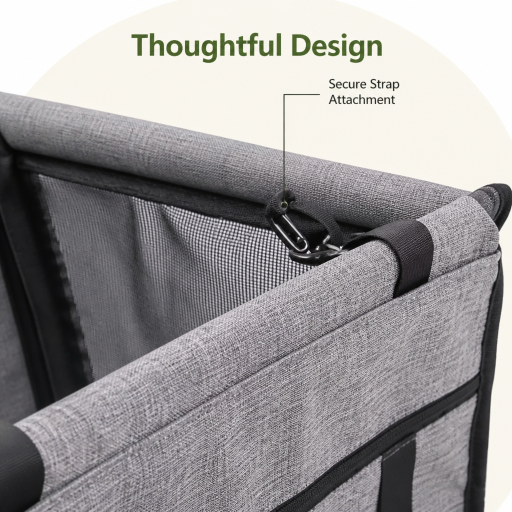 DogBedHouse Chemical-Free & Foldable Hammock Car Seat Cover