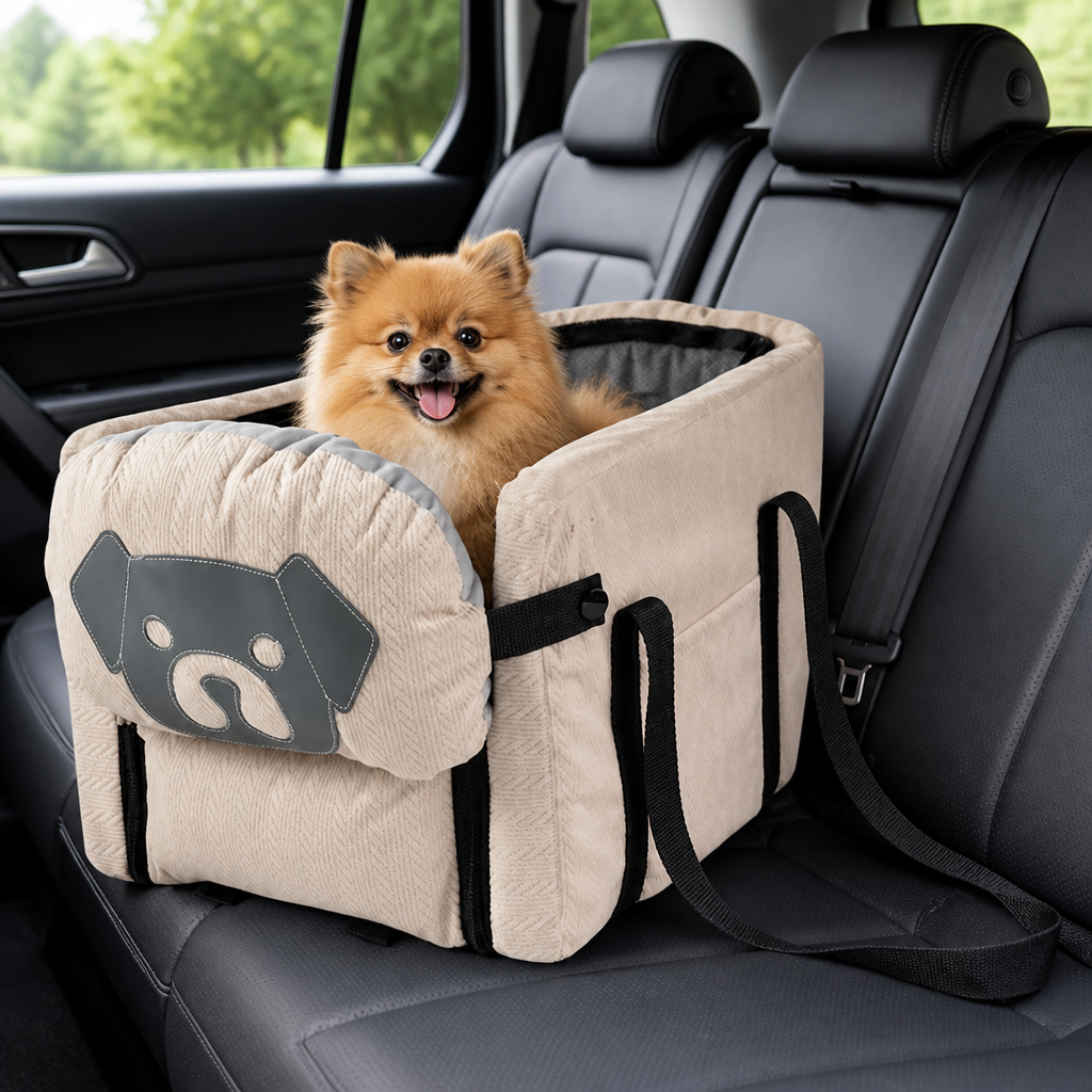 DogBedHouse Chemical-Free & Foldable Hammock Car Seat Cover
