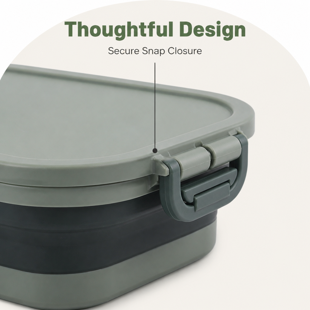 DogBedHouse Collapsible Leak-Proof Divided Travel Bowl