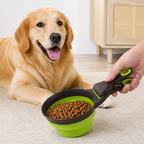 DogBedHouse Collapsible & Sealing Clip Feeding Scoop (Measuring Cup)