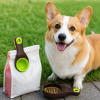 DogBedHouse Collapsible & Sealing Clip Feeding Scoop (Measuring Cup)