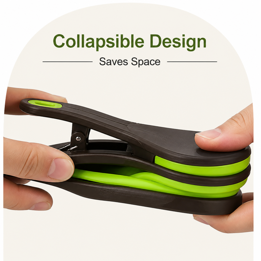 DogBedHouse Collapsible & Sealing Clip Feeding Scoop (Measuring Cup)