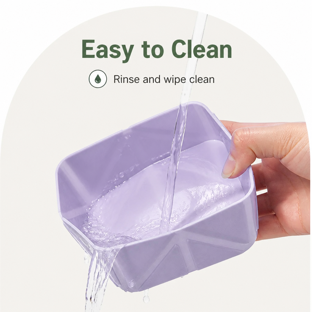 DogBedHouse Collapsible Silicone Pet Travel Bowl